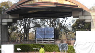 ピンクリボンウオークの準備をしていました