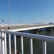 町の北を流れる豊川にかかる橋です。