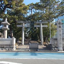 正面の様子です。