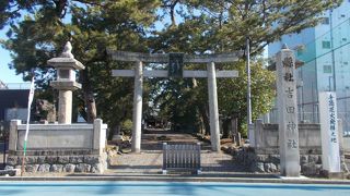 豊橋の町の北側にあります。