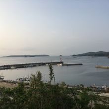 丘からの眺めです。