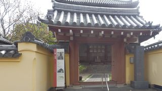 古くから奈良の地蔵信仰道場てあった寺院