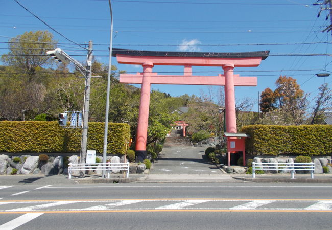 二川宿にある神社です。