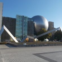 特徴がある建物です。