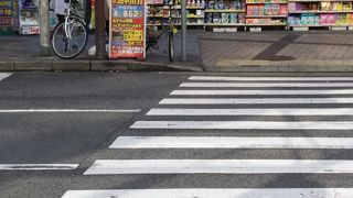 生田神社の近くの通り