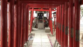 花園神社内にあります