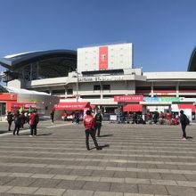 到着しました。