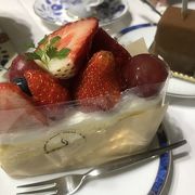 大満足のケーキ