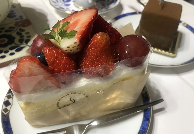 大満足のケーキ