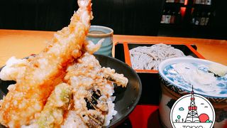 ごまそばが名物