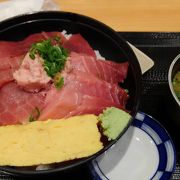 マグロ料理を楽しめる