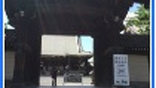 非常に重厚な門、見ごたえたっぷり