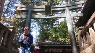 家康公が眠っているされ東照宮で最も神聖な場所