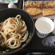 羽田空港で讃岐うどん