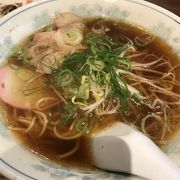 素朴で美味しいラーメン