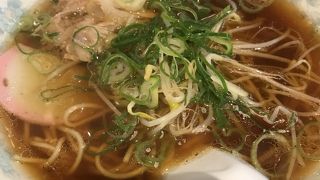 素朴で美味しいラーメン