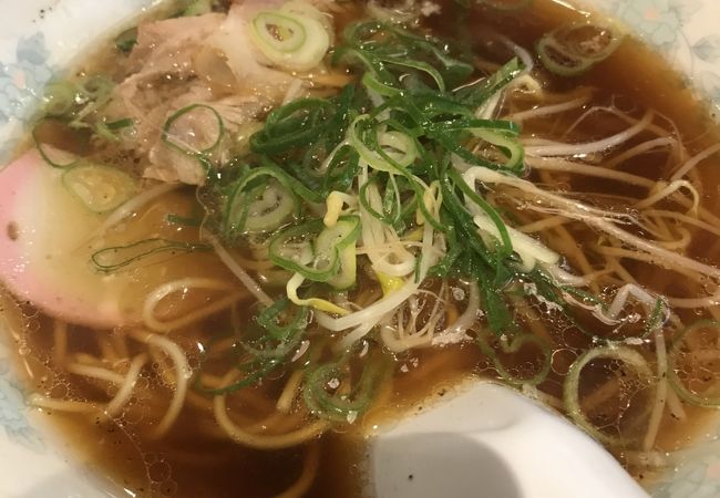 素朴で美味しいラーメン