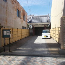 入り口の様子です。