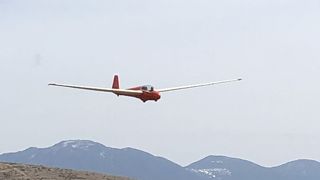 グライダー飛行も見れる絶景スポット