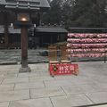 桜が美しい神社