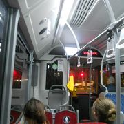 空港から８８番の深夜バスを利用しました