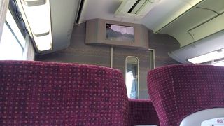 デラックスシートが快適