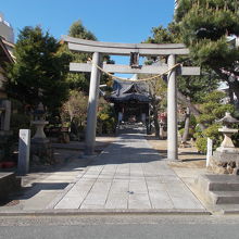 入り口の様子です。