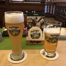 ホワイトビールです