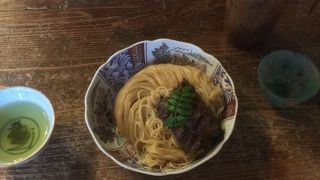 日本酒とそうめん