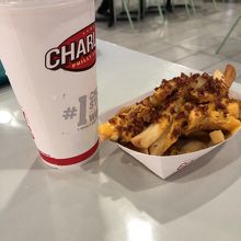 ベーコン入りフライドポテト