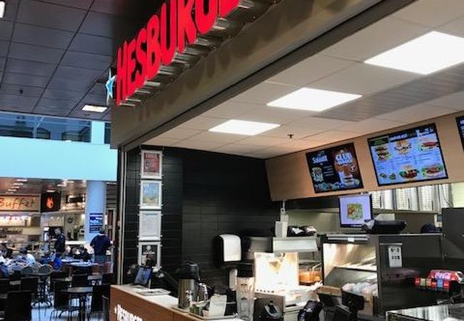 普通のハンバーガー