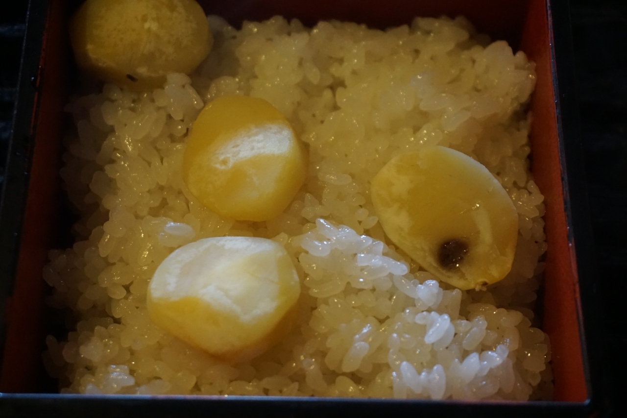 名物の栗こめし