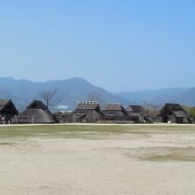 広々とした史跡