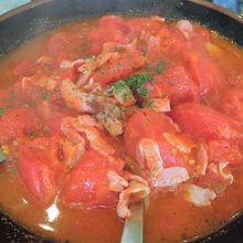 トマトたっぷり