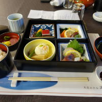 軽めの夕食　（別に、にゅう麺、天ぷら）