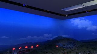 ジオラマは圧巻です。