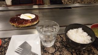 サクサクお好み焼き