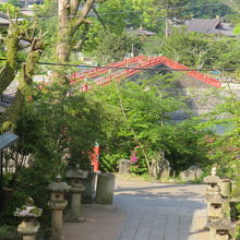 宇治神社側からの朝霧橋