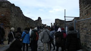 ポンペイのメイン通り