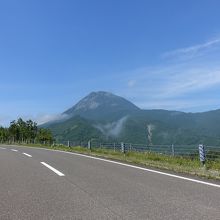 羅臼岳が視界に入る