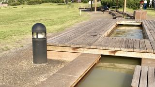 ロケーションの良い足湯