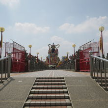 北極玄帝像遠景