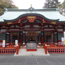 正面の様子です。