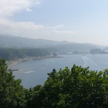 プユニ岬展望台より