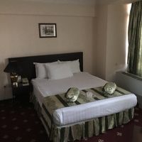 ベッドもヒロビロ