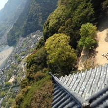 岩国城からの眺めです。