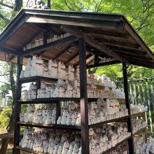 豪徳寺の招き猫