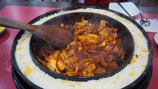 チーズタッカルビを食べに！