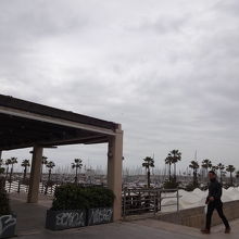 ハーバー近くです