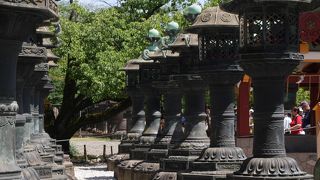 上野東照宮 銅燈籠